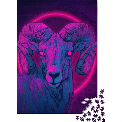 Widder, das Widder-Symbol 38x26cm/1000pcs Puzzle, Lernspiel Impossible Herausforderungsspielzeug Für Erwachsene Teenager Widder, das Widder-Symbol 38x26cm/1000pcs Puzzle, Lernspiel Impossible Herausforderungsspielzeug Für Erwachsene Teenager von kaiyun