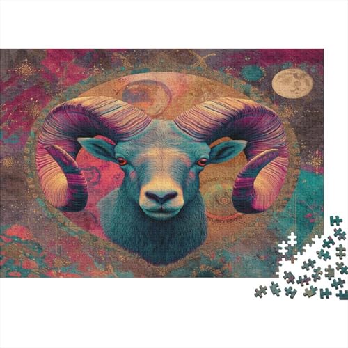 Widder Rätsel Für Erwachsene |Kunststil| 1000pcs (75x50cm) Puzzles Lernspiele Home Decor von kaiyun