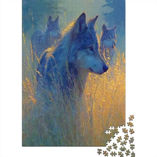 Wölfe im Gras Puzzle 1000 Teile, Lernspiel, Unmöglich Sommer, Anspruchsvolles Spielzeug Für Erwachsene Und Kinder Ab 14 Jahren 70x50cm/1000pcs Wölfe im Gras Puzzle 1000 Teile, Lernspiel, Unmöglich Sommer, Anspruchsvolles Spielzeug Für Erwachsene Und Kinder Ab 14 Jahren 70x50cm/1000pcs von kaiyun