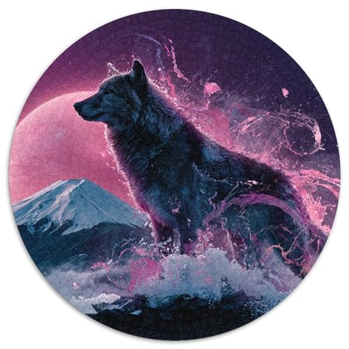 Wolf 1000pcs (67.5x67.5cm) Schwer Puzzle Lernspiel Impossible Herausforderung Spielzeug Für Erwachsene Kinder von kaiyun