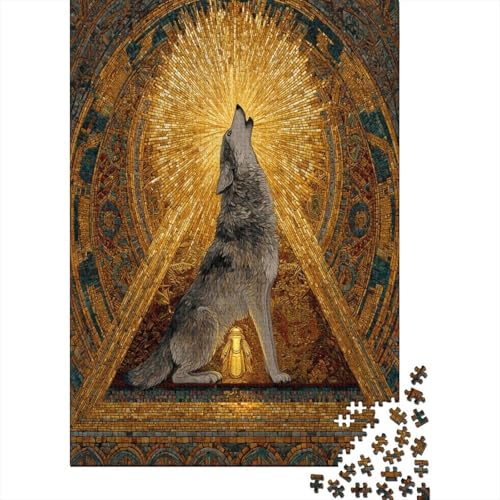 Wolf 38x26cm/1000pcs Schwer Puzzle Lernspiel Impossible Komplexes byzantinisches Muster Herausforderung Spielzeug Für Erwachsene Kinder Wolf 38x26cm/1000pcs Schwer Puzzle Lernspiel Impossible Komplexes byzantinisches Muster Herausforderung Spielzeug Für Erwachsene Kinder von kaiyun