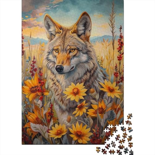 Wolf-Tier Puzzle 1000 Teile Für Erwachsene, Lernspiele, Heimdekoration38x26cm/1000pcs Wolf-Tier Puzzle 1000 Teile Für Erwachsene, Lernspiele, Heimdekoration38x26cm/1000pcs von kaiyun