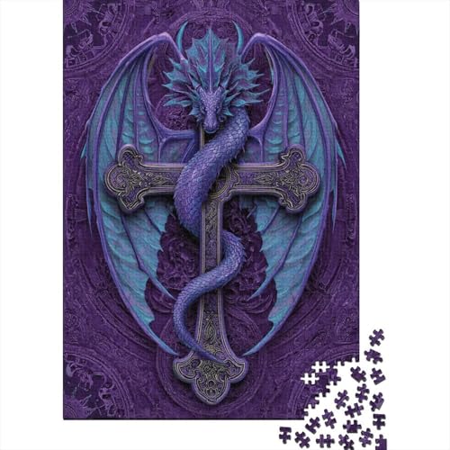 Wunderschönes Kreuz Drache1000 Teile: Unmögliches Puzzle Für Erwachsene, Spiele, Geschenke, Kinder, Herausforderungs38x26cm/1000pcs Wunderschönes Kreuz Drache1000 Teile: Unmögliches Puzzle Für Erwachsene, Spiele, Geschenke, Kinder, Herausforderungs38x26cm/1000pcs von kaiyun