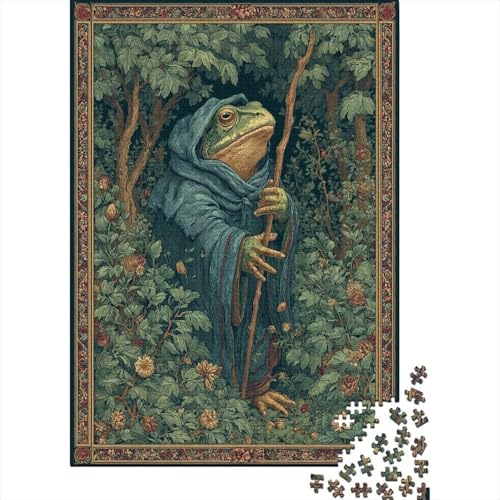 Zauberfrosch 38x26cm/1000pcs Erwachsenenpuzzle - Mittelalterlicher Stil DIY-Puzzlespielzeug Zauberfrosch 38x26cm/1000pcs Erwachsenenpuzzle - Mittelalterlicher Stil DIY-Puzzlespielzeug von kaiyun