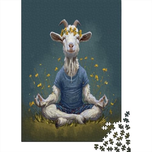 ZiegePuzzle 1000 Teile Für Erwachsene, Lernspiele38x26cm/1000pcs von kaiyun