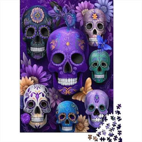 Zuckerschädel Puzzle 1000 Teile, Lernspiel, Unmöglich Collage, Anspruchsvolles Spielzeug Für Erwachsene Und Kinder Ab 14 Jahren 38x26cm/1000pcs Zuckerschädel Puzzle 1000 Teile, Lernspiel, Unmöglich Collage, Anspruchsvolles Spielzeug Für Erwachsene Und Kinder Ab 14 Jahren 38x26cm/1000pcs von kaiyun