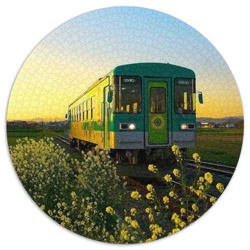 Zug Rätsel Für Erwachsene |Tiano Village| 1000pcs (67.5x67.5cm) Puzzles Lernspiele Home Decor von kaiyun