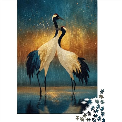 Zwei Krane tanzen unter dem Sternenhimmel Puzzle 1000 Teile Für Erwachsene, Lernspiele, Heimdekoration70x50cm/1000pcs Zwei Krane tanzen unter dem Sternenhimmel Puzzle 1000 Teile Für Erwachsene, Lernspiele, Heimdekoration70x50cm/1000pcs von kaiyun