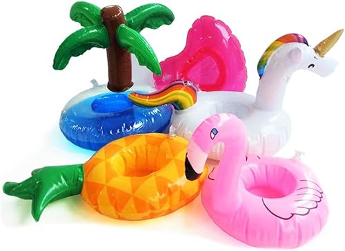 Getränkehalter Pool 5 Pcs, Flamingo Aufblasbare Getränkehalter, Pool Zubehör Spaß Getränkehalter Pool 5 Pcs, Flamingo Aufblasbare Getränkehalter, Pool Zubehör Spaß von karadrova