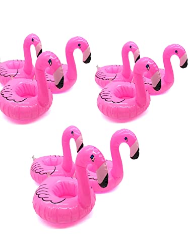 9 Stück Kleine Flamingo Getränkehalter, Aufblasbare Getränkehalter für Whirlpool, Mini-Flamingo Schwimmender Getränkehalter, Getränkehalter für Schwimmbad 9 Stück Kleine Flamingo Getränkehalter, Aufblasbare Getränkehalter für Whirlpool, Mini-Flamingo Schwimmender Getränkehalter, Getränkehalter für Schwimmbad von karadrova