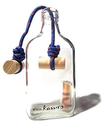 kasuro Flaschensafe Knoten | Geldgeschenke Verpackung | Dein Geldgeschenk für Hochzeit, Konfirmation, Kommunion, Jugendweihe, Geburtstag ...… von kasuro