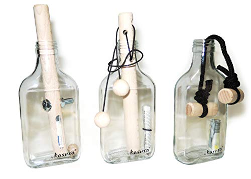 kasuro Flaschensafe 3er-Set: Schraube, Schlinge, Knoten | Geldgeschenke Verpackung | Dein Geldgeschenk für Hochzeit, Konfirmation, Kommunion, Jugendweihe, Geburtstag ...… kasuro Flaschensafe 3er-Set: Schraube, Schlinge, Knoten | Geldgeschenke Verpackung | Dein Geldgeschenk für Hochzeit, Konfirmation, Kommunion, Jugendweihe, Geburtstag ...… von kasuro