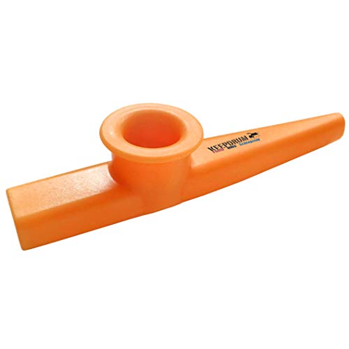 keepdrum KSUor Kazoo Tröte Musikinstrument für Kinder Orange von keepdrum