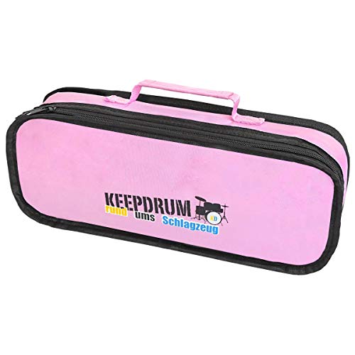keepdrum MB01PK Glockenspiel-Tasche Pink für Sonor GS SG MG GP NG10 G10 von keepdrum