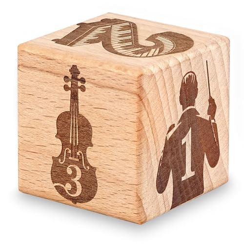 keepdrum Musikwürfel Klassik Geschenkidee Holz-Würfel mit Musik-Motiven 8x8x8cm keepdrum Musikwürfel Klassik Geschenkidee Holz-Würfel mit Musik-Motiven 8x8x8cm von keepdrum