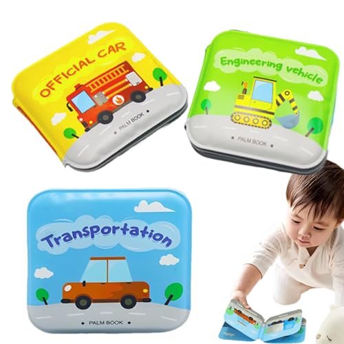 keloppasit Kinder-Badebücher-Set, schwimmende Kinder-Badebücher - Transport-Themen-Buchspielzeug für Kinder - 3X buntes Badewannenspielzeug, lustiges Lernspielzeug für , Mädchen keloppasit Kinder-Badebücher-Set, schwimmende Kinder-Badebücher - Transport-Themen-Buchspielzeug für Kinder - 3X buntes Badewannenspielzeug, lustiges Lernspielzeug für , Mädchen von keloppasit