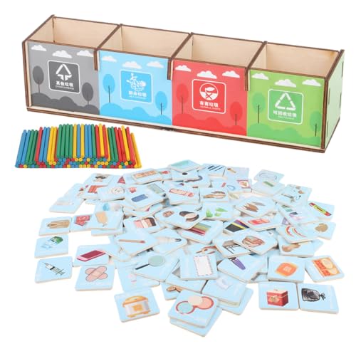 keloppasit Mülltrennung Spielzeug,Mülltrennungsspielzeug Zur Frühförderung | Abfallerkennungskarten Multifunktionales Interaktives Lernspiel Für Kindergeburtstag Kindertag Und Feiertage keloppasit Mülltrennung Spielzeug,Mülltrennungsspielzeug Zur Frühförderung | Abfallerkennungskarten Multifunktionales Interaktives Lernspiel Für Kindergeburtstag Kindertag Und Feiertage von keloppasit