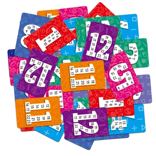 keloppasit Pädagogische Flash -Karten, Number -Flash -Karten - 52 -teiliges Mathespiel und Kinderspielzeug Set,Tragbares Papierlernspiel, Vorschulspielzeug für Kinder Mädchen keloppasit Pädagogische Flash -Karten, Number -Flash -Karten - 52 -teiliges Mathespiel und Kinderspielzeug Set,Tragbares Papierlernspiel, Vorschulspielzeug für Kinder Mädchen von keloppasit