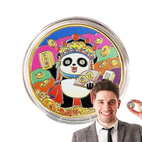 keloppasit Sammlermünze,Panda-Münze | Glücks-Souvenirmünze | Panda-Gedenkmünze, Tier-Souvenirmünze für Panda-Enthusiasten keloppasit Sammlermünze,Panda-Münze | Glücks-Souvenirmünze | Panda-Gedenkmünze, Tier-Souvenirmünze für Panda-Enthusiasten von keloppasit
