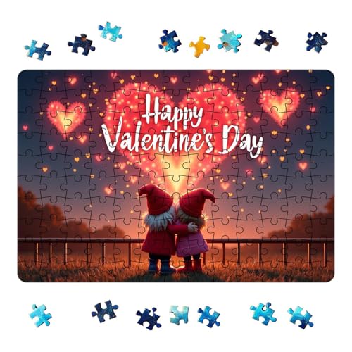keloppasit Valentinstag-Puzzle,Valentinstag-Puzzle für Kinder | STEM-Puzzlespielzeug | Buntes Lernpuzzle, Romantisches, herausforderndes Puzzle für Erwachsene, Set mit 130 entspannenden keloppasit Valentinstag-Puzzle,Valentinstag-Puzzle für Kinder | STEM-Puzzlespielzeug | Buntes Lernpuzzle, Romantisches, herausforderndes Puzzle für Erwachsene, Set mit 130 entspannenden von keloppasit