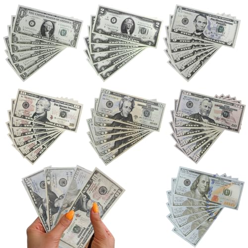 keyxer 140 Blätter Prop Money, Spielgeld Dollar, Movie Money, Cash Film Play Toy Set für Party Money Gun keyxer 140 Blätter Prop Money, Spielgeld Dollar, Movie Money, Cash Film Play Toy Set für Party Money Gun von keyxer