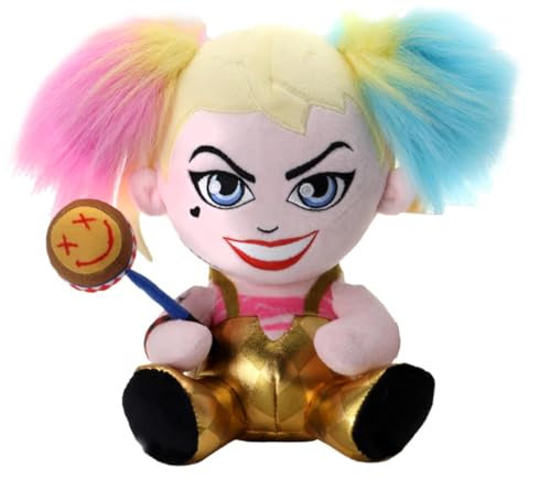 Kidrobot Harley-Quinn Birds of Prey Plüschtier Plüschpuppe Kinderspielzeug 20 CEM Plüsch Figur Geschenk Geburtstag Sammler Halloween von kidrobot