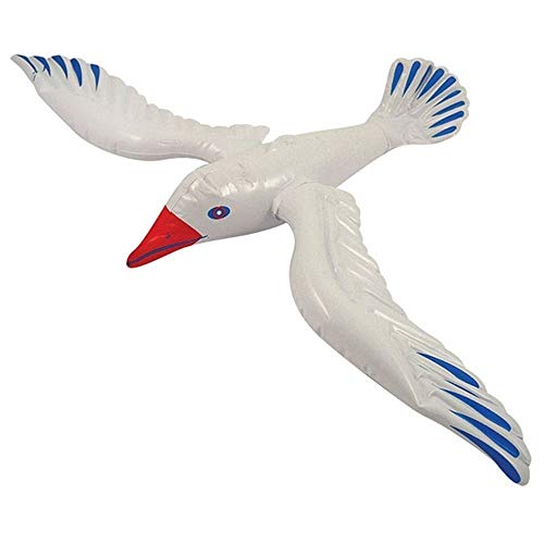 Aufblasbares Spielzeug für Kinder, 76 cm, Strandparty-Zubehör, Dekoration, Möwe, Vogel Aufblasbares Spielzeug für Kinder, 76 cm, Strandparty-Zubehör, Dekoration, Möwe, Vogel von kids stuff