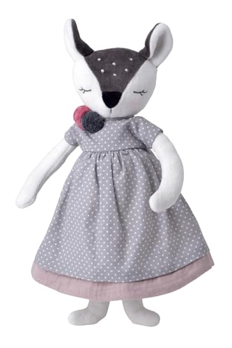 kikadu 1715601 Plüschtier Große Puppe Rehkitz Mädchen Plüschreh Kuschelreh Bambi von kikadu