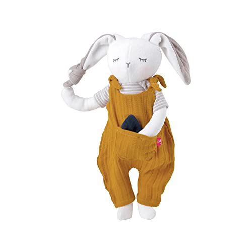 kikadu Große Puppe Hase Junge - Babyspielzeug aus 100% GOTS-zertifizierter Bio-Baumwolle von kikadu