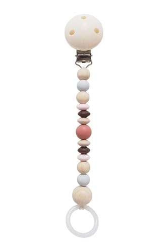 kikadu Schnullerkette rostrot/- lila kikadu Schnullerkette rostrot/- lila von kikadu