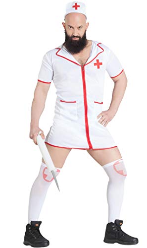 CAR Y GUS, S.L. Lustiges Krankenschwester Kostüm für Herren CAR Y GUS, S.L. Lustiges Krankenschwester Kostüm für Herren von kimokawaii