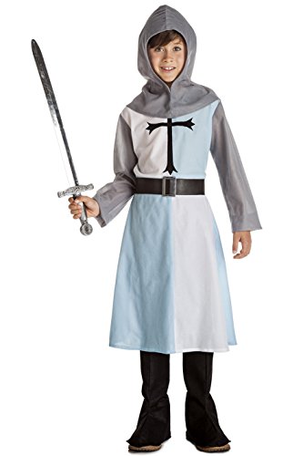 Disfrazzes Blaues Mittelalterliches Ritterkostüm (5-6 Jahre) von kimokawaii