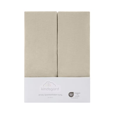 kindsgard Spannbettlaken laylig 2er-Pack 60 x 120 cm beige kindsgard Spannbettlaken laylig 2er-Pack 60 x 120 cm beige von kindsgard