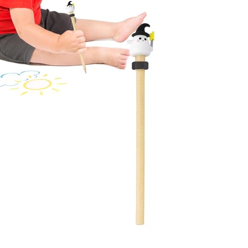 Halloween Cartoon Fidget Stift | Holz Halloween Bleistift Zappeln Mit Nuss | Lustige Kürbis - -Schädelschläger, Stille Sensorische Werkzeugstudienartikel Für Sonderpädagogik -Schulbibliotheksbi von kinrguiyuez