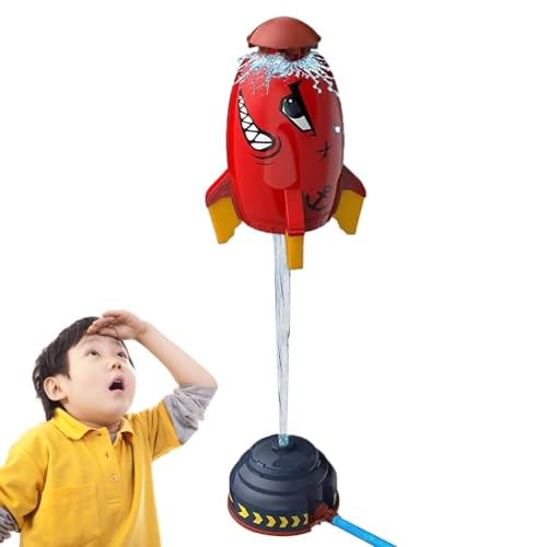 Raketenkinder im Freien Wassersprinkler, Raketenwerfer mit Wassersprühgerät, 360 rotierender Raum Raketensprinkler, Außenwasserdruck -Lift -Sprinklerspielzeug, Sommersprayspielzeug Raketenkinder im Freien Wassersprinkler, Raketenwerfer mit Wassersprühgerät, 360 rotierender Raum Raketensprinkler, Außenwasserdruck -Lift -Sprinklerspielzeug, Sommersprayspielzeug von kinrguiyuez