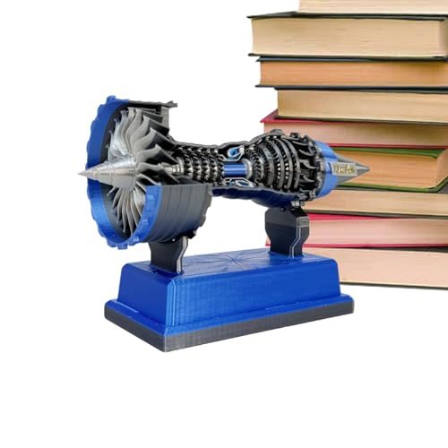 Turbofan Motormodellkit, Flugzeugmotor Motormodellkit, simuliertes Funktionelles Turbofan -Flugzeugmodell -Modell Kit, Mechanical Science Education Toy Toy Turbofan Motormodellkit, Flugzeugmotor Motormodellkit, simuliertes Funktionelles Turbofan -Flugzeugmodell -Modell Kit, Mechanical Science Education Toy Toy von kinrguiyuez