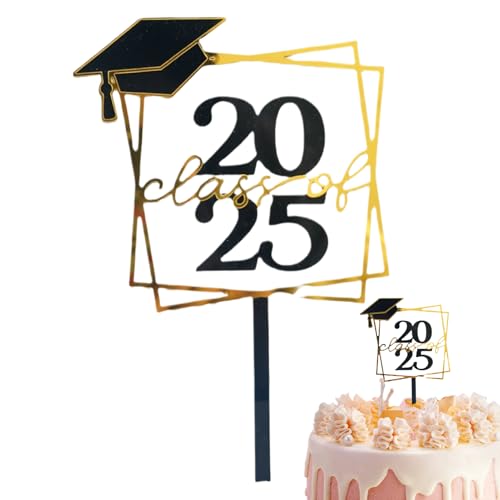 kinrguiyuez Abschluss Cupcake Toppers | Akryl Abschluss Thema Cupcake Topper | Stabile Schwarze Und Goldene Appetit Spieße Fotobooth Requisiten Für Klassenzimmer Schule Universität Kindergarten kinrguiyuez Abschluss Cupcake Toppers | Akryl Abschluss Thema Cupcake Topper | Stabile Schwarze Und Goldene Appetit Spieße Fotobooth Requisiten Für Klassenzimmer Schule Universität Kindergarten von kinrguiyuez