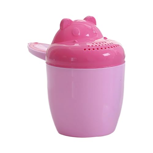 kinrguiyuez Baby Badebecher, Spülbecher, Verdickter Karikatur Ausgießer Sicherheit Für Kinder Haare Waschen Und Baden Duschen Spülen von kinrguiyuez