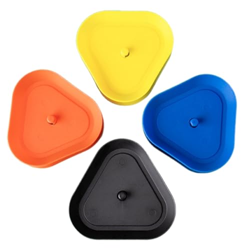 kinrguiyuez Dreieckiger Kartenhalter | Spielkartenhalter – glattes dreieckiges Pokertablett kompakt für Teenager, Erwachsene, Freunde, Versammlungen, Familienspaßabend von kinrguiyuez