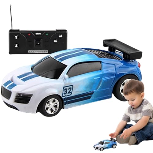 kinrguiyuez Fernbedienungsauto -Spielzeug, tragbares Fernbedienungs -Driftauto, lustiges Fernbedienungsauto, Coole Dosen -Simulation Rennwagenspielzeug für von kinrguiyuez