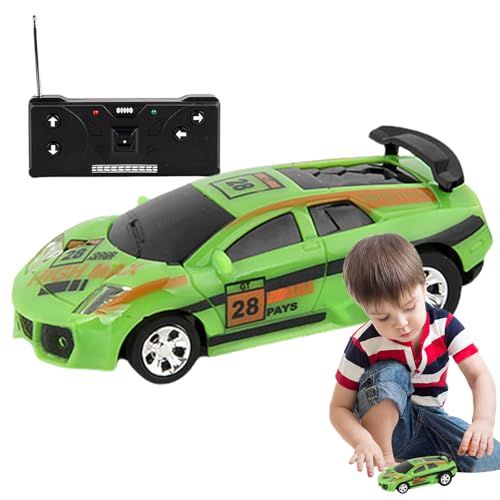 kinrguiyuez Fernbedienungsauto -Spielzeug, tragbares Fernbedienungs -Driftauto, lustiges Fernbedienungsauto, Coole Dosen -Simulation Rennwagenspielzeug für von kinrguiyuez