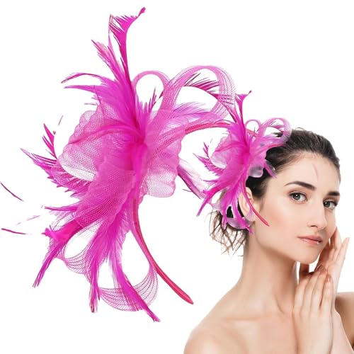 kinrguiyuez Hut Stirnband | Fascinator Kopfbedeckung - Haarschmuck Hut Netzhaarreif Für Kostümparty Hochzeiten Mädchen Frauen Gartenparty Gesellschaftsanlässe kinrguiyuez Hut Stirnband | Fascinator Kopfbedeckung - Haarschmuck Hut Netzhaarreif Für Kostümparty Hochzeiten Mädchen Frauen Gartenparty Gesellschaftsanlässe von kinrguiyuez