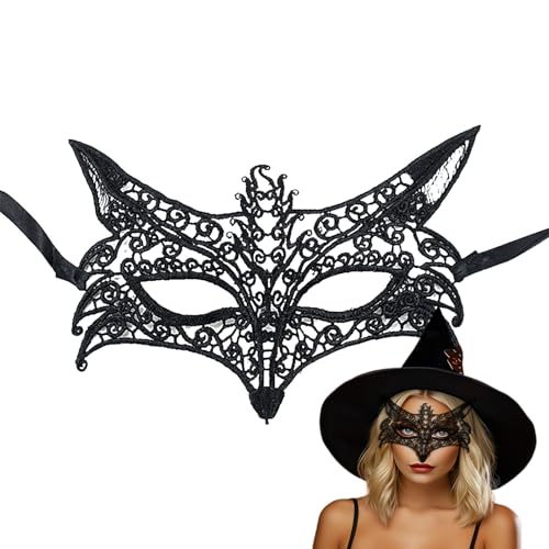 kinrguiyuez Lace Augenmaske,Cosplay Kostüm Gesichtsmaske - Augenmaske für Party Cosplay Bühnenauftritte Halloween Weihnachten kinrguiyuez Lace Augenmaske,Cosplay Kostüm Gesichtsmaske - Augenmaske für Party Cosplay Bühnenauftritte Halloween Weihnachten von kinrguiyuez
