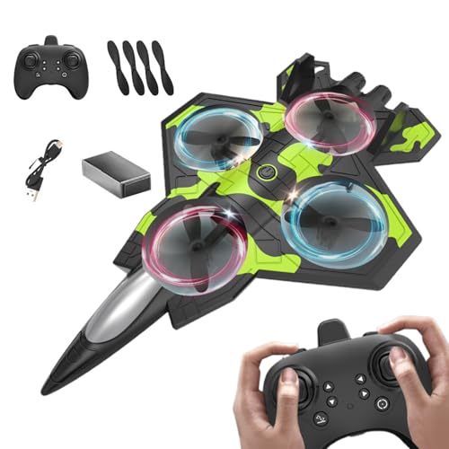 kinrguiyuez RC Flugzeuge Für Kinder - Anfängerfreundliches RC Kampfflugzeug-Modell,2.4Ghz Kunstflug Rollen Kampfflugzeug Outdoor Spielzeug Für Erwachsene Jugendliche Anfänger kinrguiyuez RC Flugzeuge Für Kinder - Anfängerfreundliches RC Kampfflugzeug-Modell,2.4Ghz Kunstflug Rollen Kampfflugzeug Outdoor Spielzeug Für Erwachsene Jugendliche Anfänger von kinrguiyuez