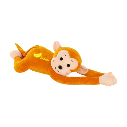 kkiuop Voice Doll Quick Release Gibbon Monkey Doll Pendant Cute Rear Car Hanging Accesorios Arm Long Ape Plush Monkey Toys Car von kkiuop