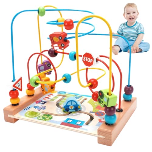 Roller für Kinder Mazer mit Lernperlen auf 3 Spuren mit leicht zu schiebenden Fahrzeugeln, um das logische Denken und die Fähigkeit zur Auflösung zu fördern Roller für Kinder Mazer mit Lernperlen auf 3 Spuren mit leicht zu schiebenden Fahrzeugeln, um das logische Denken und die Fähigkeit zur Auflösung zu fördern von klxgMM