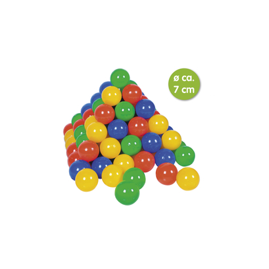 knorr toys® Bälleset 100 Bälle ⌀ ca. 7 cm, colorful von knorr toys®
