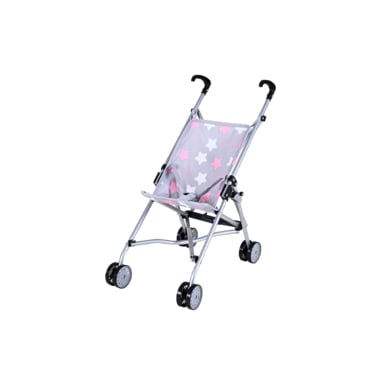 knorr toys Puppenbuggy Sim, star grey pink von knorr toys