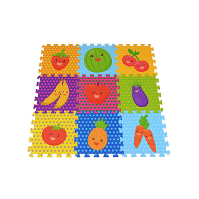 knorr toys® Puzzlematte Früchte, 9-teilig von knorr toys®
