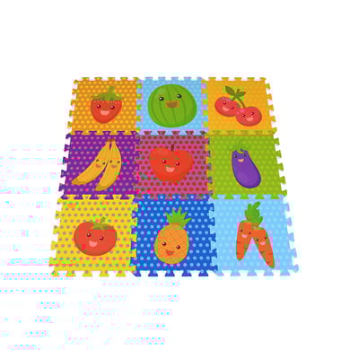 knorr toys Puzzlematte Früchte, 9-teilig von knorr toys